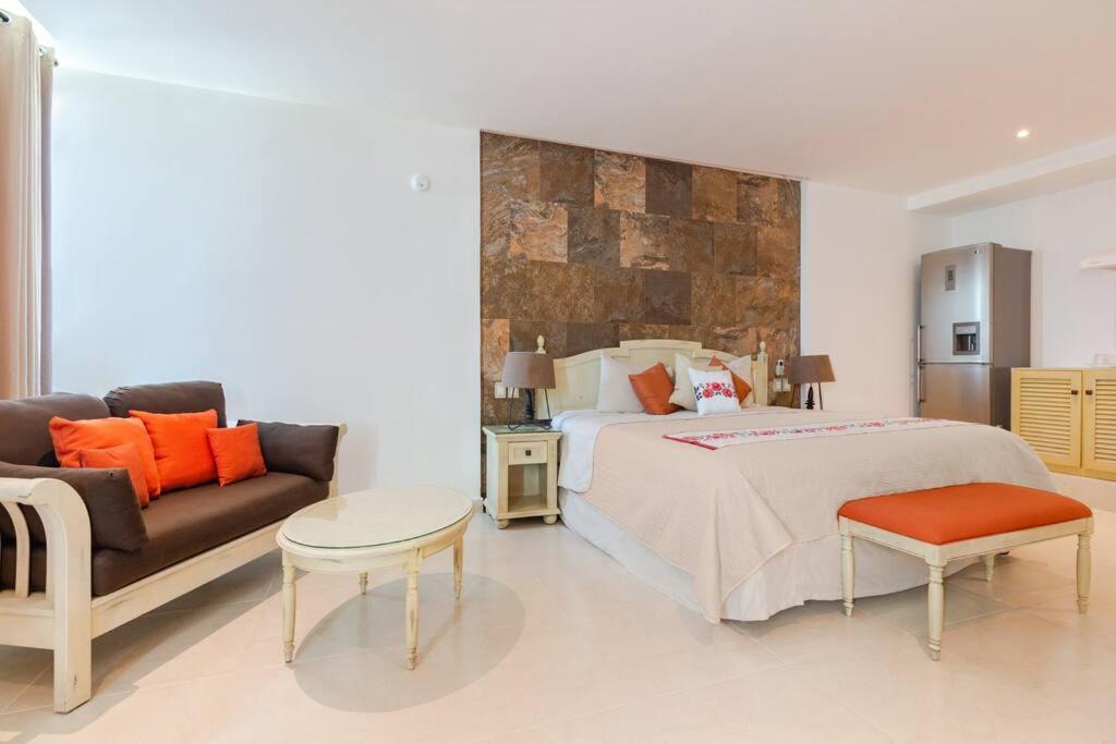 Encantadora Suite Con Cocina En Colibri Pdc Playa del Carmen Bagian luar foto